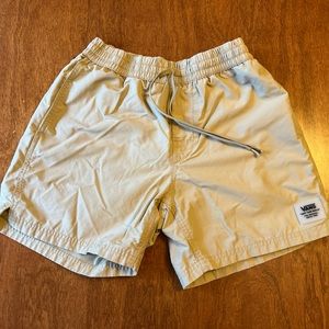 Vans Tan Primary Volley shorts men’s small pre-owned